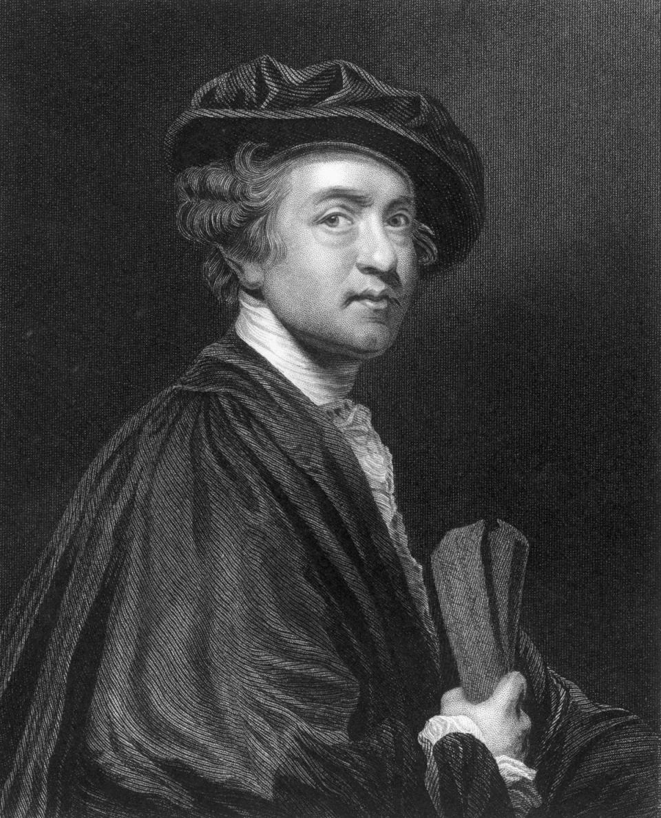 A self portrait by Sir Joshua Reynolds circa 1765 (Getty)