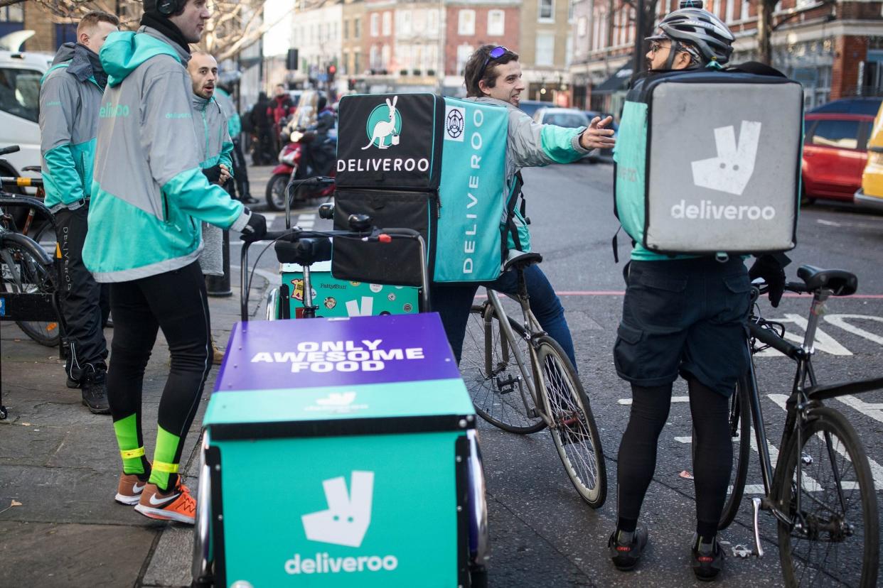 A bid for the Deliveroo would have to be above its latest valuation of $2 billion: Bloomberg