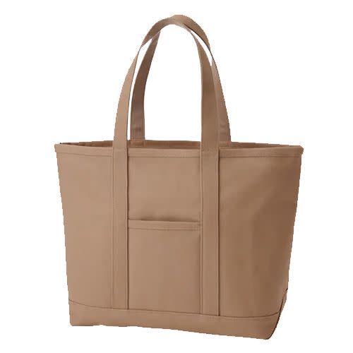 <p><a class="link " href="https://go.redirectingat.com?id=127X1599956&url=https%3A%2F%2Fwww.uniqlo.com%2Fuk%2Fen%2Fproduct%2Ftool-tote-bag-435641COL30SIZ999000.html&sref=https%3A%2F%2Fwww.esquire.com%2Fuk%2Fstyle%2Fg37142611%2Fbest-beach-bags%2F" rel="nofollow noopener" target="_blank" data-ylk="slk:SHOP;elm:context_link;itc:0;sec:content-canvas">SHOP</a></p><p>No brand does wallet friendly minimalism like Uniqlo. So when they make a big, simple beach bag in a neutral, wear-everywhere colour, you know you'll be hard pressed to find a more affordable alternative.</p><p>£24.90; <a href="https://go.redirectingat.com?id=127X1599956&url=https%3A%2F%2Fwww.uniqlo.com%2Fuk%2Fen%2Fproduct%2Ftool-tote-bag-435641COL30SIZ999000.html&sref=https%3A%2F%2Fwww.esquire.com%2Fuk%2Fstyle%2Fg37142611%2Fbest-beach-bags%2F" rel="nofollow noopener" target="_blank" data-ylk="slk:uniqlo.com;elm:context_link;itc:0;sec:content-canvas" class="link ">uniqlo.com</a></p>