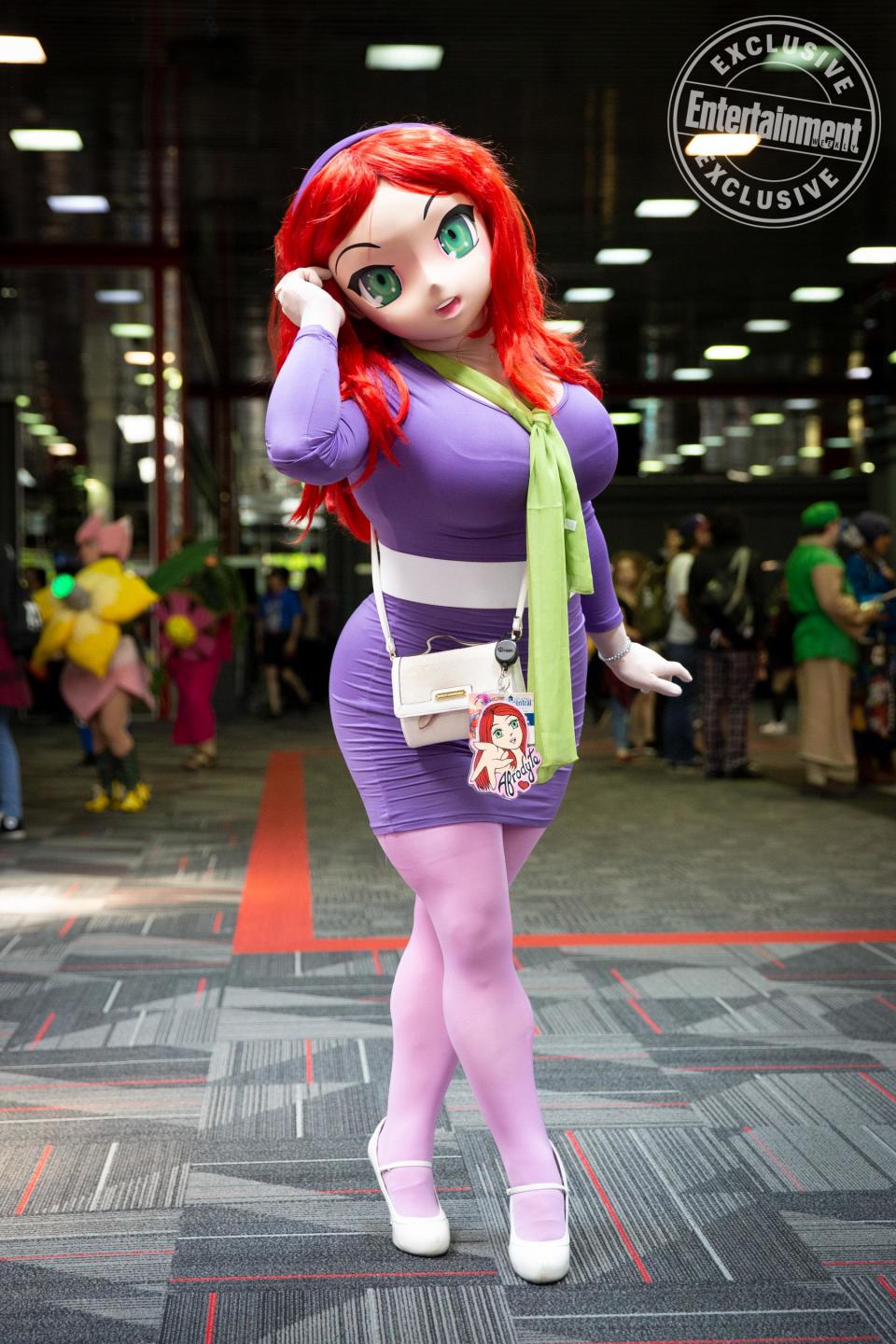 Daphne Blake from Scooby-Doo cosplayer