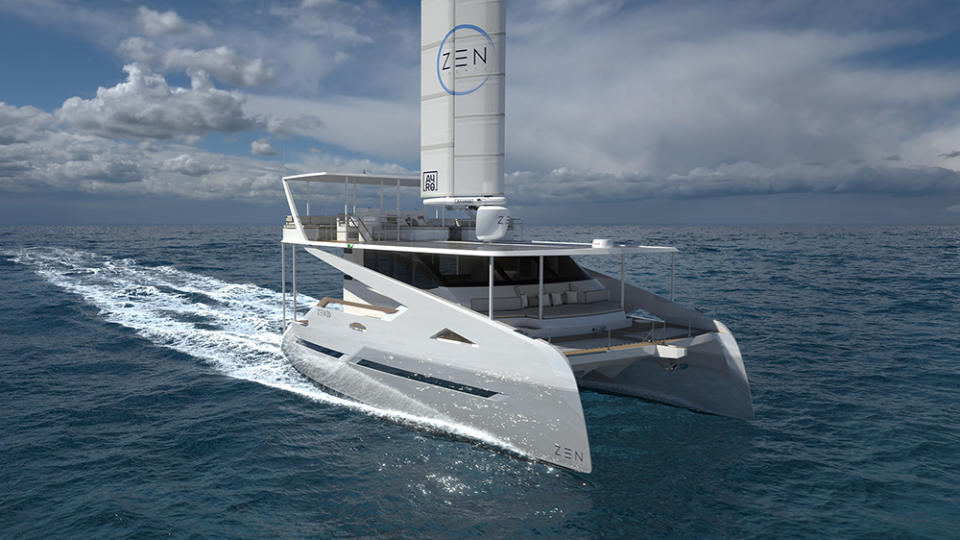 ZEN 50 has a top speed of 14 knots. - Credit: Zero Emission Nautic