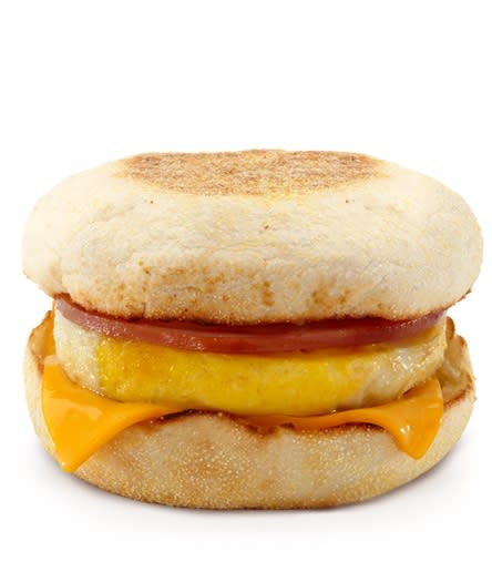 The Egg McMuffin has 300 calories.