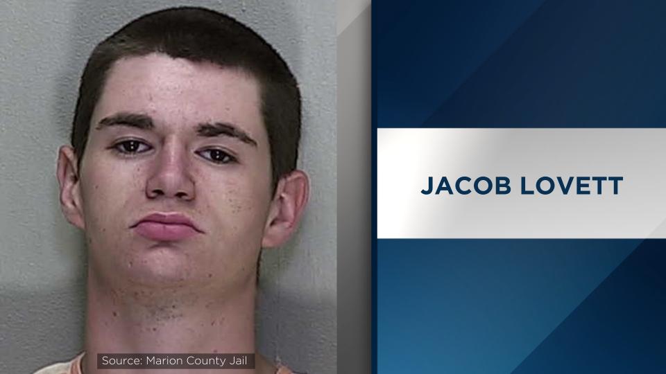 Jacob Lovett, 19, charged with possession of drugs and drug paraphernalia as well as two counts of violating his probation.
