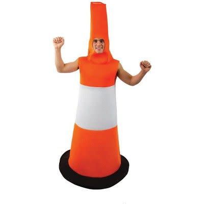 19) Adult Road Cone Costume