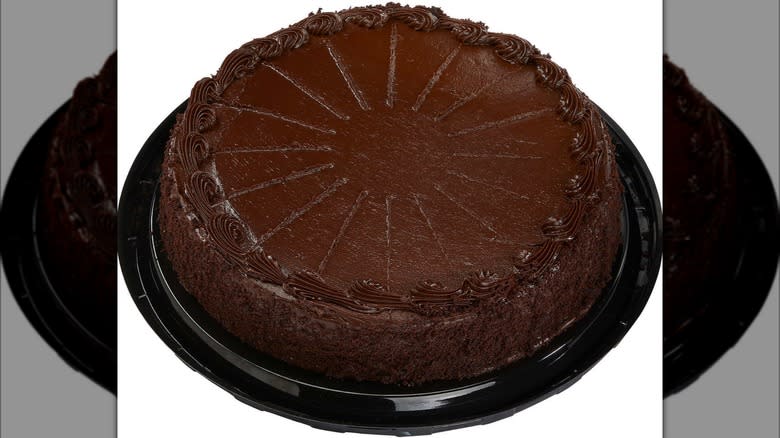 Costco Chocolate Cake with Chocolate Mousse