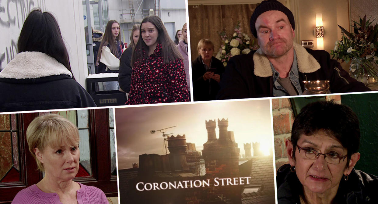 Read on for your latest Coronation Street spoilers (ITV)