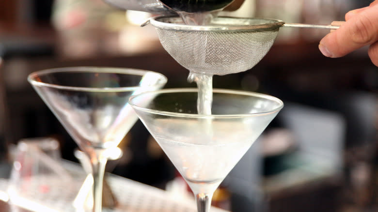 Gin martinis