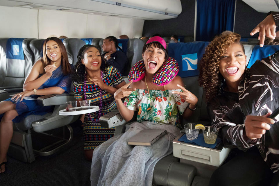 Regina King, Tiffany Haddish, Jada Pinkett Smith and Queen Latifah in Girls Trip