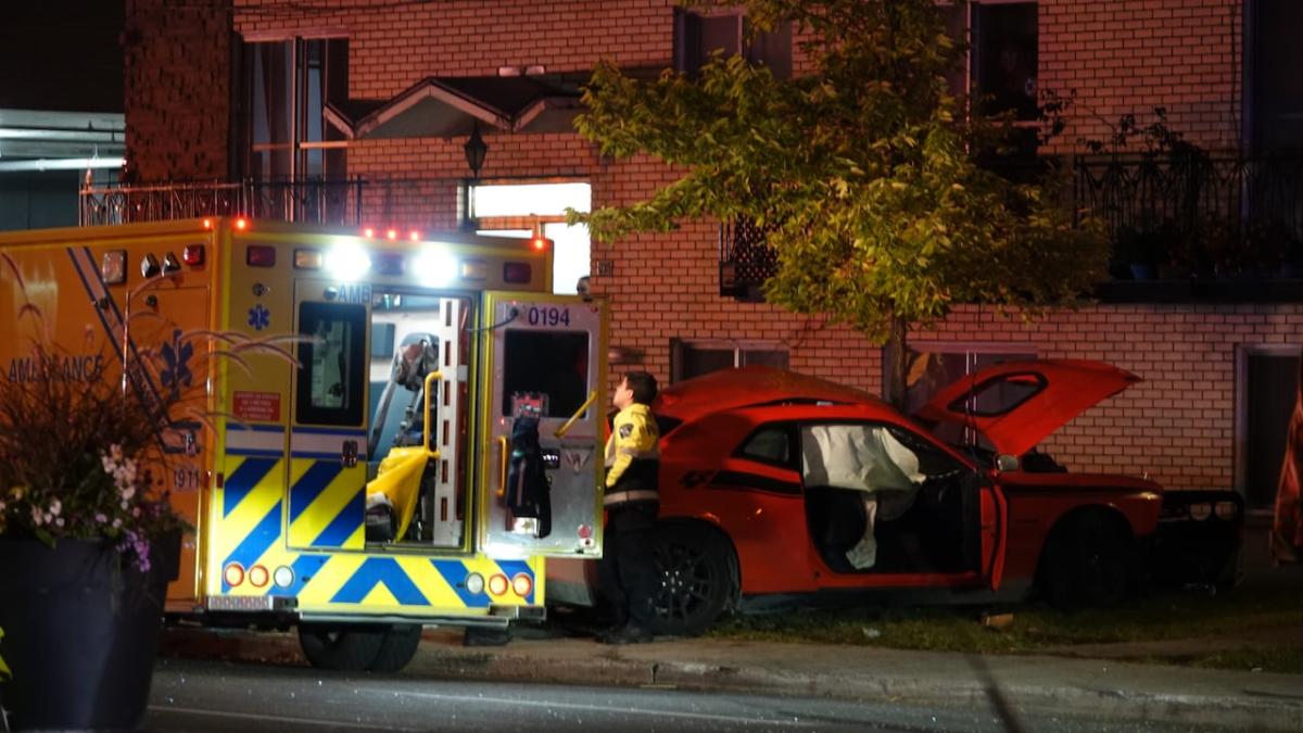 1 dead and 3 injured after collision between parked vehicles and tree in Montréal-Nord