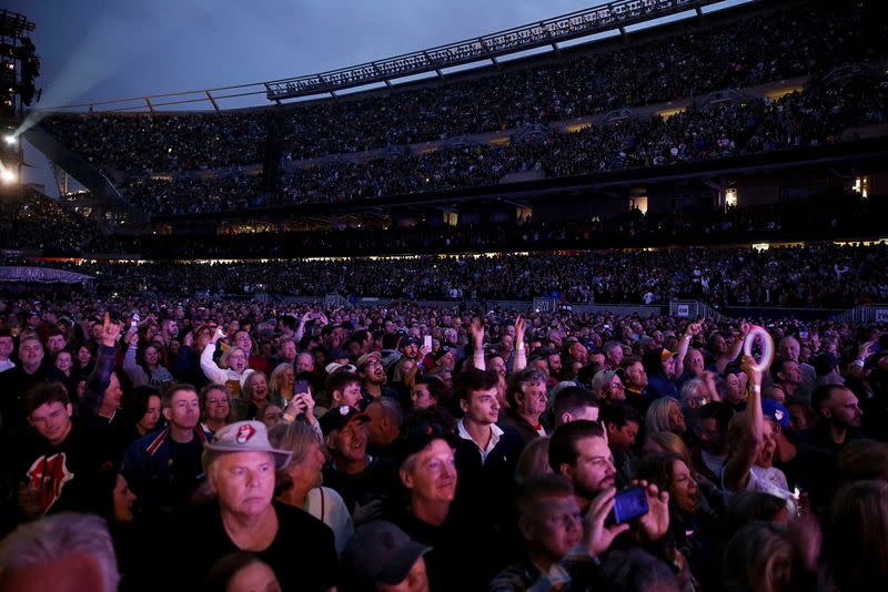 FILE PHOTO: Kick-off show of the Rolling Stones' "No Filter" tour at Soldier Field in Chicago