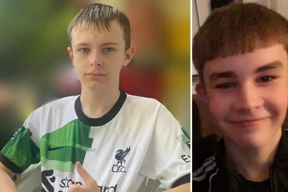 Mason Rist, 15, and Max Dixon, 16, were killed in another area of the city (PA)