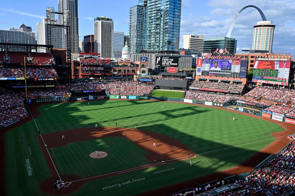 The Cardinals won the 2006 World Series in their first year at the new Busch Stadium.