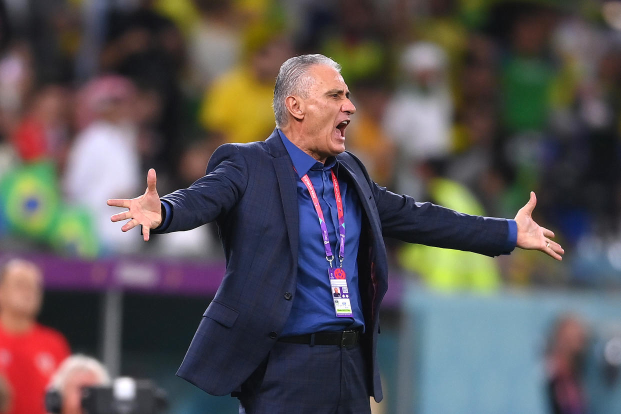 Tite ha anunciado su salida como entrenador de la Selección de Brasil tras el fracaso en Qatar 2022 (Foto: Laurence Griffiths/Getty Images)