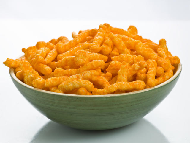 Cheetos reveals that the orange cheese dust that covers the snack