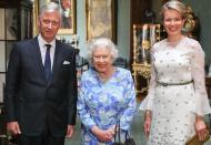 <p>Auch das belgische Königshaus ging aus dem Haus Sachsen-Coburg und Gotha hervor - so sind König Philippe I. und Queen Elizabeth II. über Queen Victorias Ehemann Prinz Albert miteinander verwandt. Wenn auch über viele Ecken: Sie sind Cousins fünften Grades. (Bild: Andrew Matthews - WPA Pool/ Getty Images)</p> 