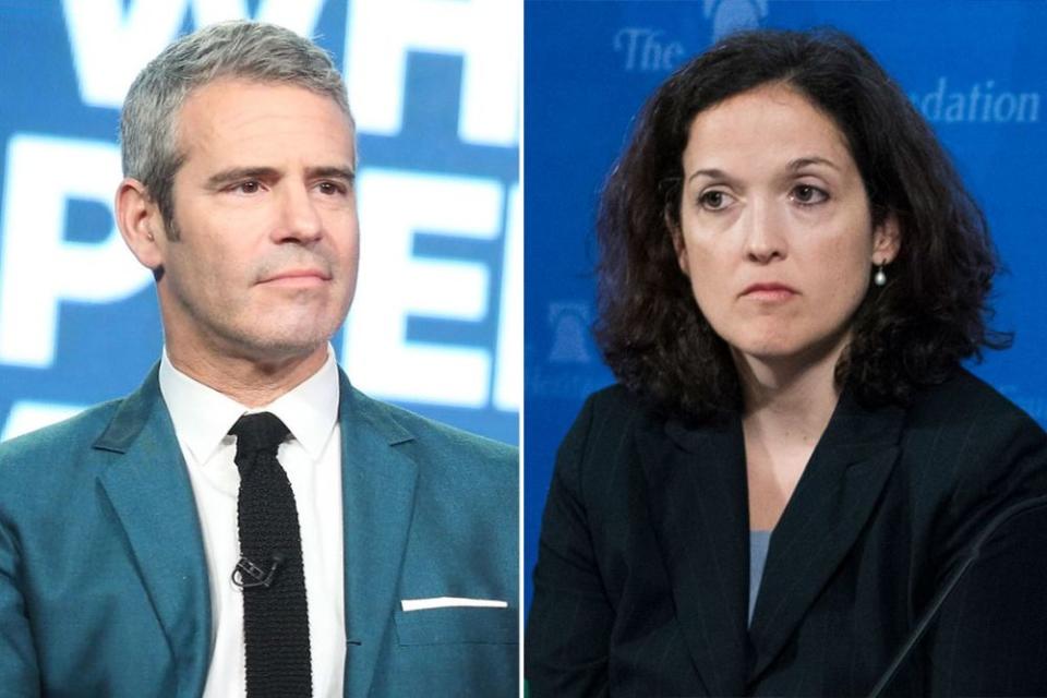 Andy Cohen; Sarah Pitlyk | Frederick M. Brown/Getty; Tom Williams/CQ Roll Call/ Getty
