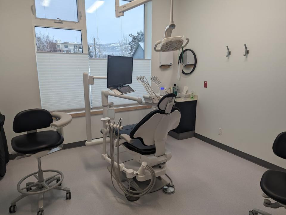 A dentist's office in Whitehorse. The territorial government says it's been struggling for nearly a year to bring dental services to rural communities.  (Dr. Kenny Liu - image credit)