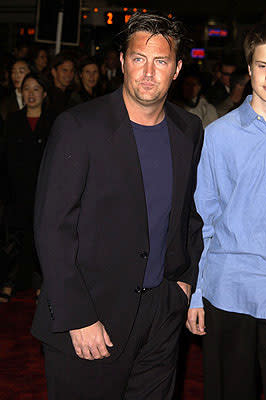 Matthew Perry at the Westwood premiere of Warner Brothers' Harry Potter and The Sorcerer's Stone