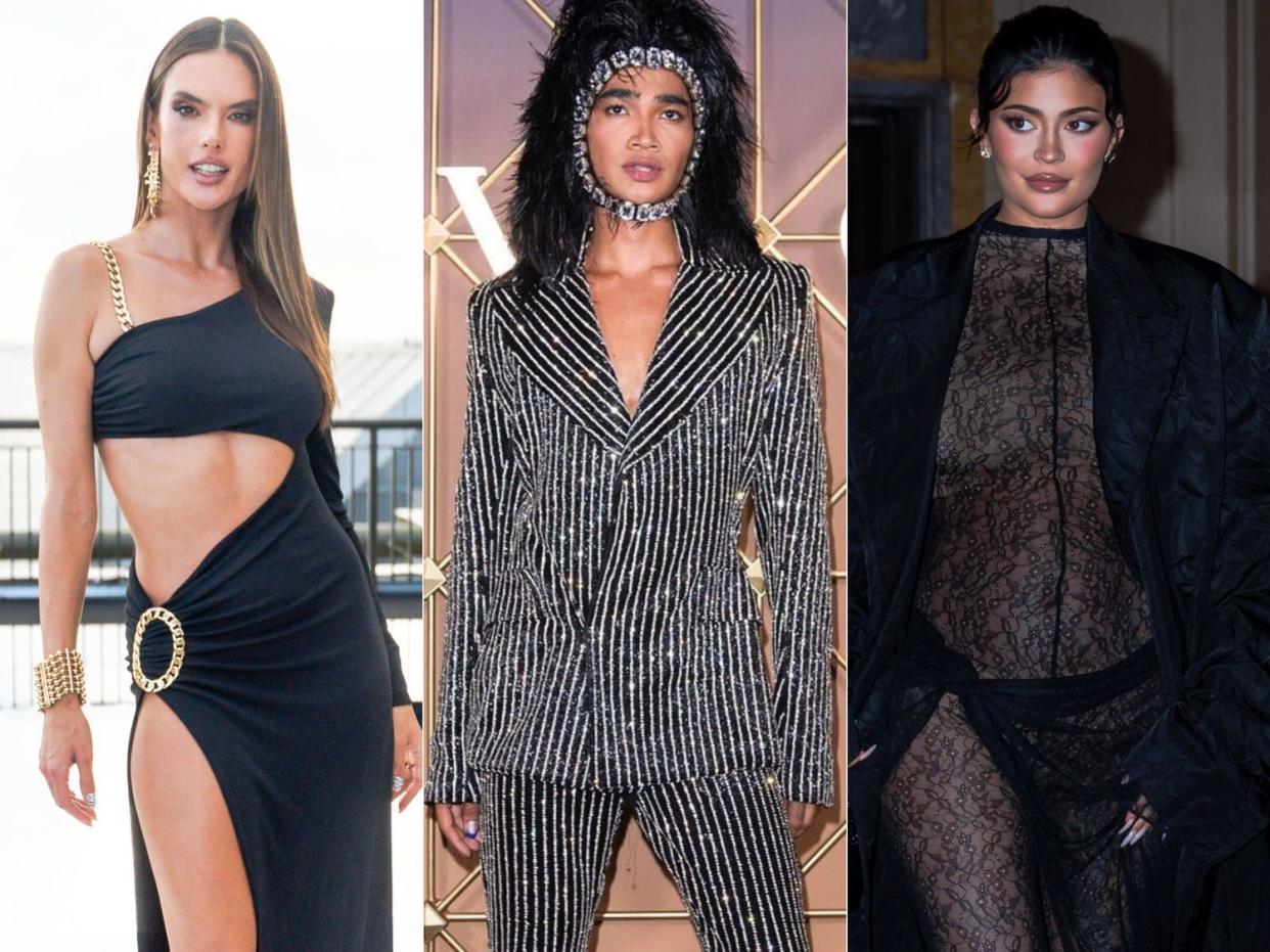 Celebrities are taking fashion risks with these daring looks during New York Fashion Week.