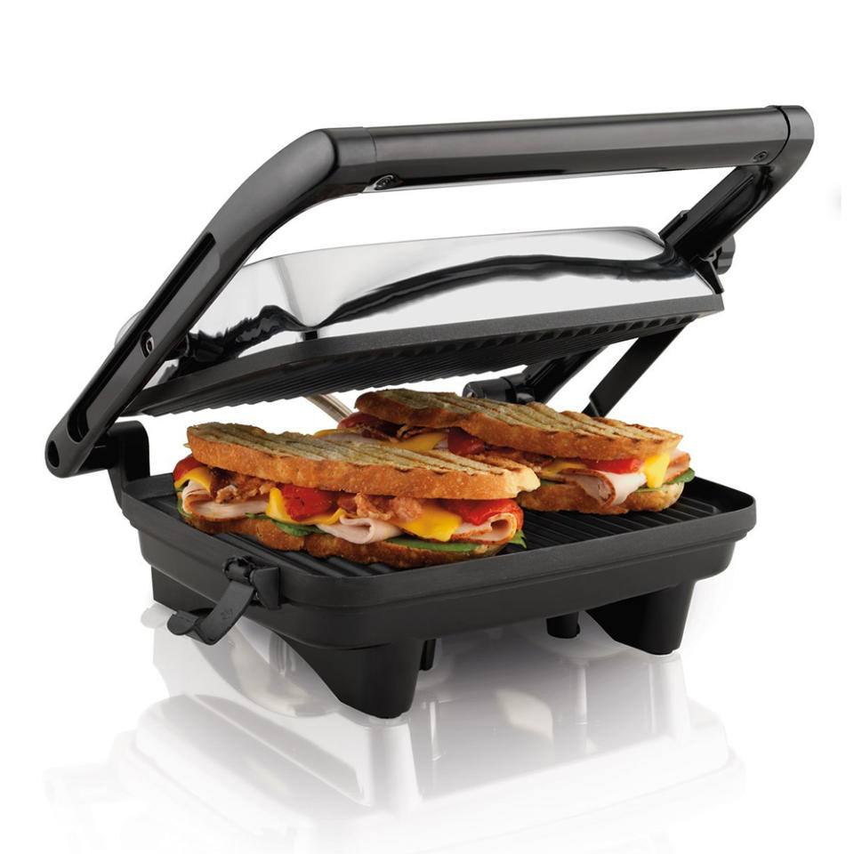 Hamilton Beach Panini Press Sandwich Maker. (Photo: Amazon)