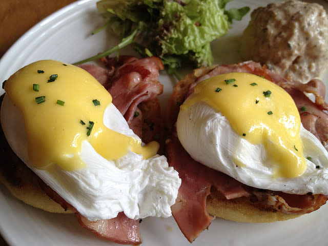 “Creative Commons Egg Benedict” by benhosg is licensed under CC BY 2.0 