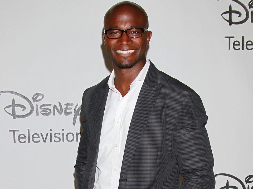 Taye Diggs at a Disney event in Beverly Hills, California, on August 1, 2010.
