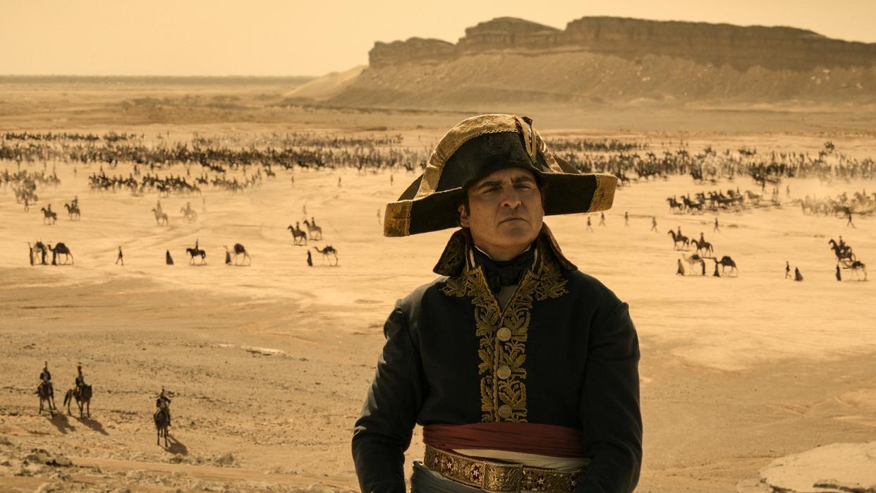  Joaquin Phoenix as Napoleon. 