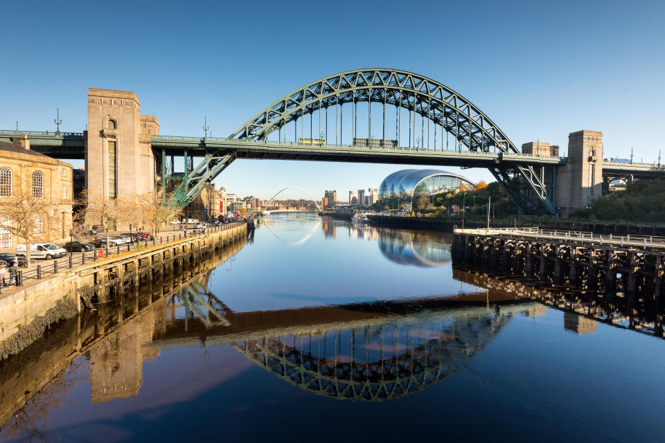 The Tyne Bridge over the River Tyne in Newcastle Upon Tyne. [Photo: Getty]