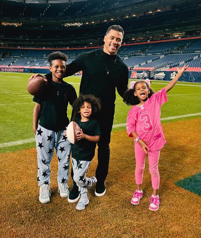 <p>Ciara/Instagram</p> Ciara attended Wilson's Denver Broncos game on Sunday with her kids