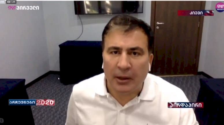 喬治亞前總統薩卡希維利(Mikheil Saakashvili)(圖：薩卡希維利臉書)