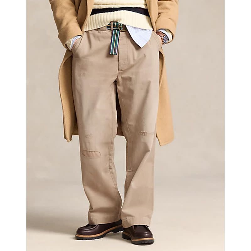 <p><a href="https://go.redirectingat.com?id=74968X1596630&url=https%3A%2F%2Fwww.ralphlauren.com%2Fmen-clothing-pants%2Fbig-fit-distressed-chino-pant%2F100007448.html&sref=https%3A%2F%2Fwww.esquire.com%2Fstyle%2Fmens-fashion%2Fg60551769%2F20-best-khaki-pants-that-are-more-than-just-chinos%2F" rel="nofollow noopener" target="_blank" data-ylk="slk:Shop Now;elm:context_link;itc:0;sec:content-canvas" class="link rapid-noclick-resp">Shop Now</a></p><p>Distressed Chino Pants</p><p>ralphlauren.com</p><p>$298.00</p>