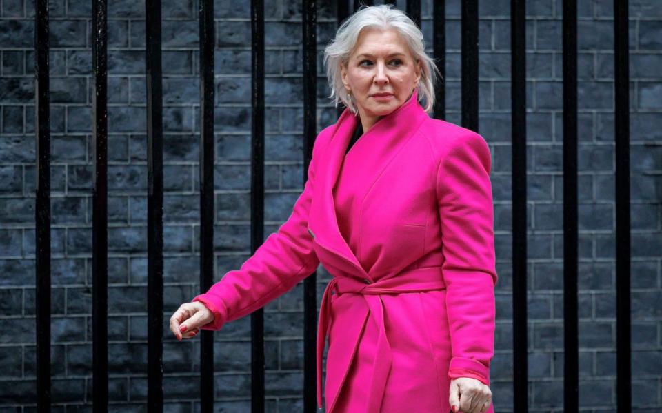 Nadine Dorries, Secretary of State for Digital, Culture, Media and Sport, outside 10 Downing Street - Rob Pinney/Getty Images