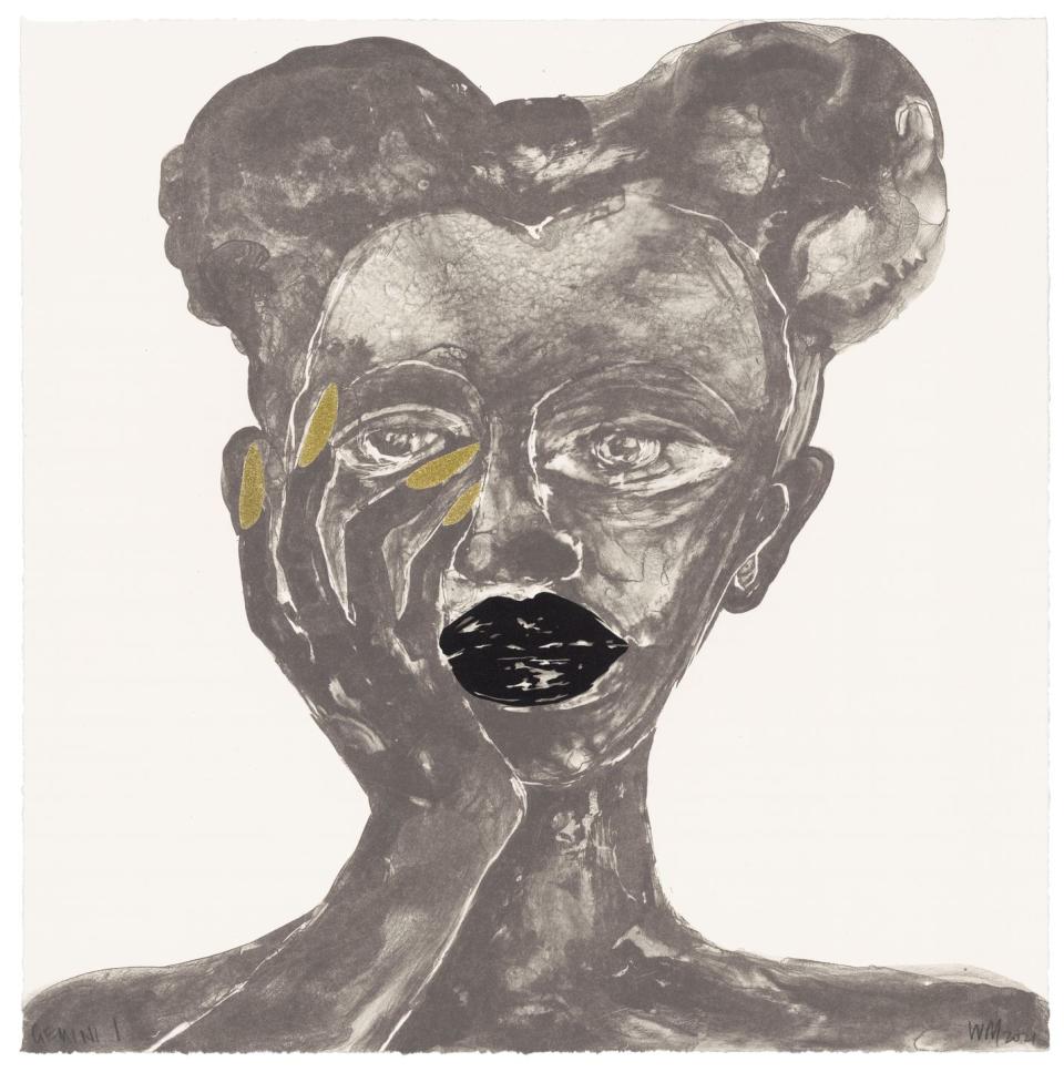 4) Wangechi Mutu, "girl"