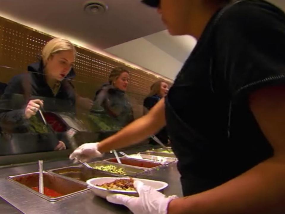 chipotle worker