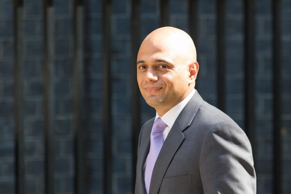 Sajid Javid when he was appointed as Business Secretary by David Cameron in 2015 (PA)