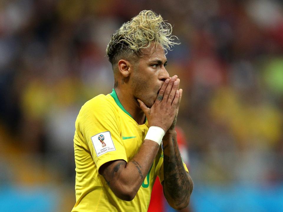 Neymar at the World Cup