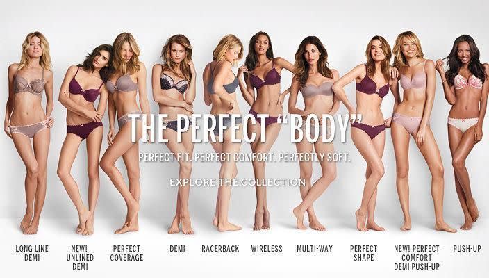 Victoria’s Secret’s ‘perfect body’ campaign