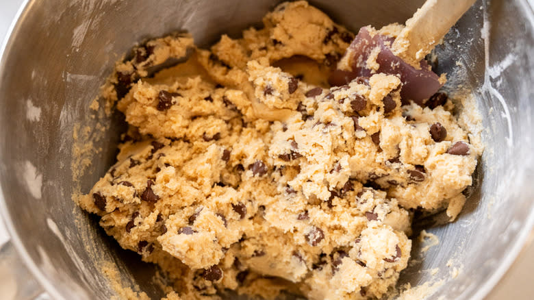 chocolate chip cookie dough