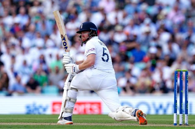 Jonny Bairstow of England during the LV= Insurance day one Test