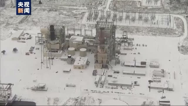 美國冬季大風雪已造成至少33人死亡，其中以德州受災最嚴重。   圖 : 翻攝自央視新聞