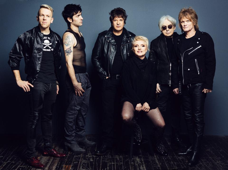 <p>The 2020 incarnation of Blondie has been together for a decade: (from left) Tommy Kessler, Matt Katz-Bohen, Clem Burke, Debbie Harry, Chris Stein and Leigh Foxx</p>Press