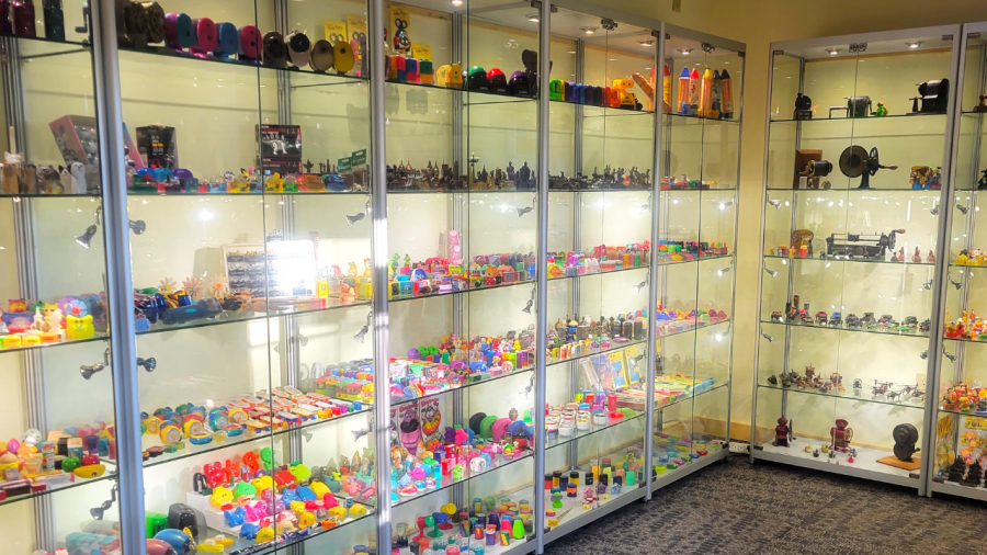 5,000 sharpeners line the walls of the brand-new facility, built by the tourism association after the original structure was unrepairable. (Courtesy Photo/Hocking Hills Tourism Association)