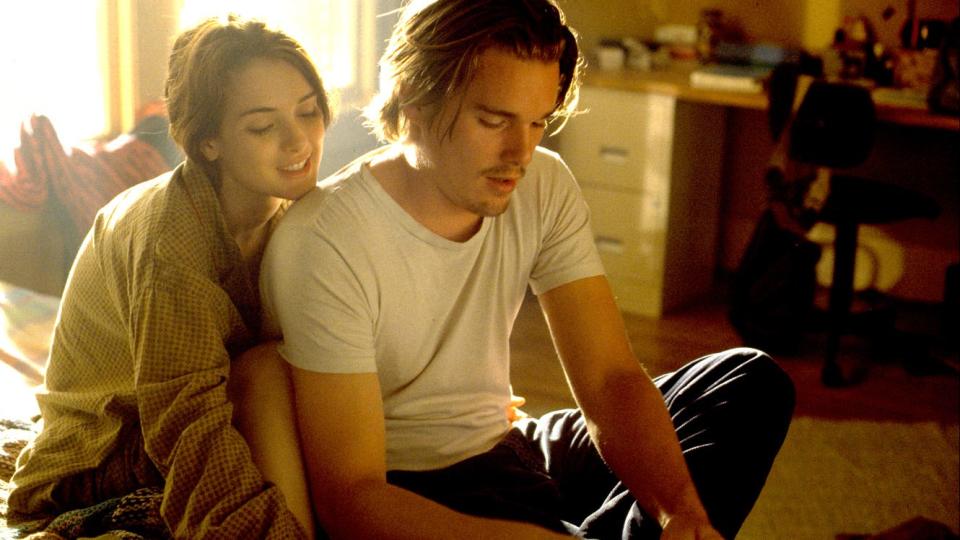 Winona Ryder and Ethan Hawke star in the 1994 film "Reality Bites."