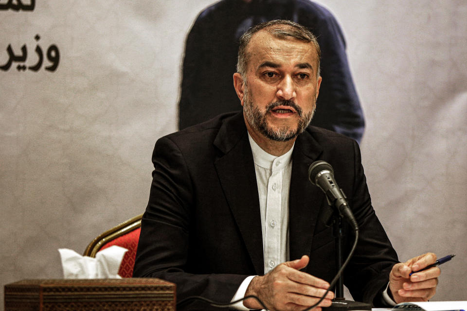Hussein Amirabdollahian, Außenminister des Iran.