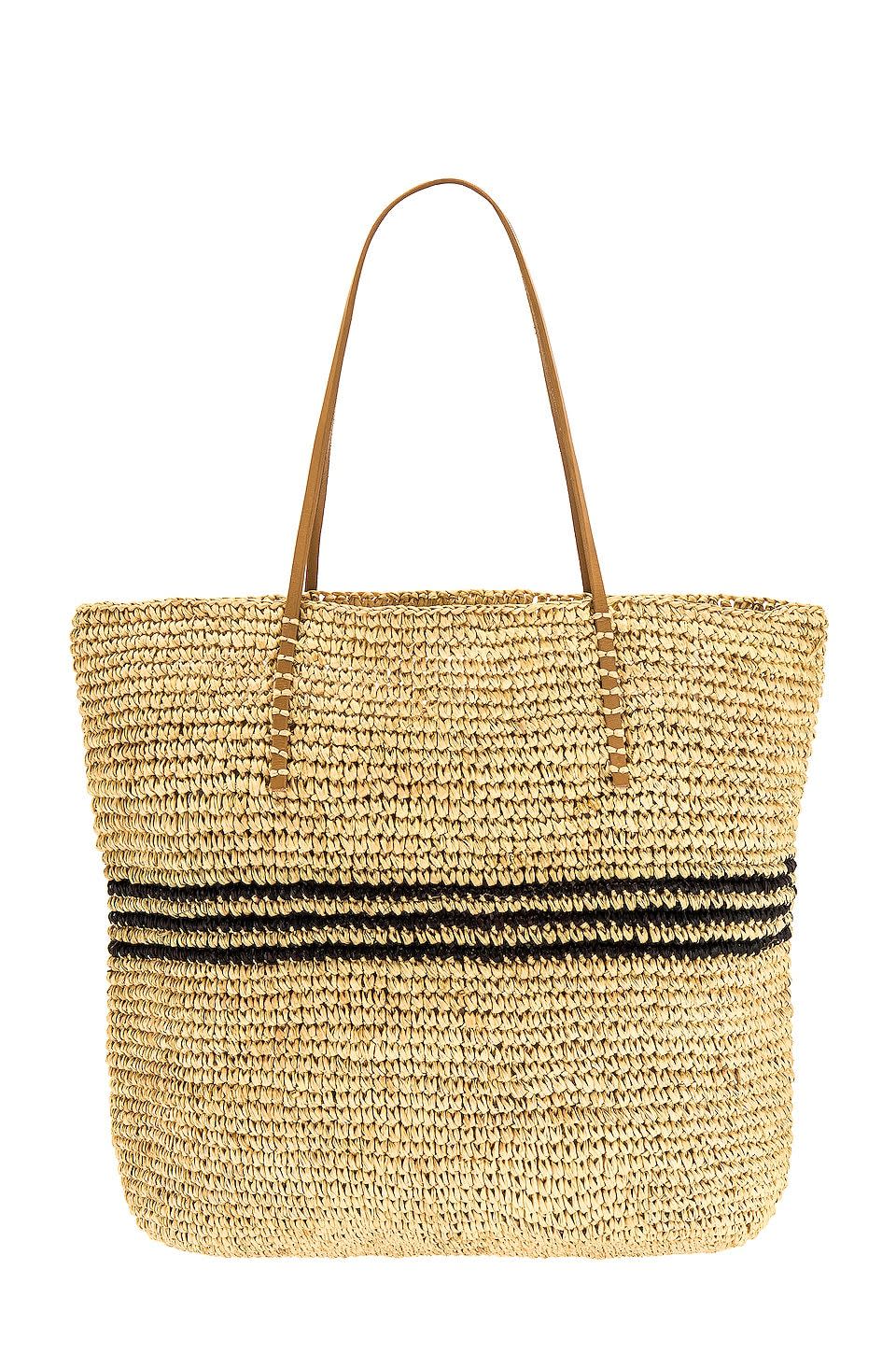 13) Hat Attack Luxe Stripe Tote