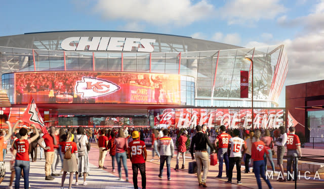 Kansas City Chiefs Receive ‘New Home’ Stadium Design