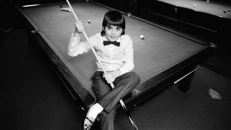 Ronnie O'Sullivan, aged 10, was already beating adults. - Philip Ide/Mirrorpix/Getty Images