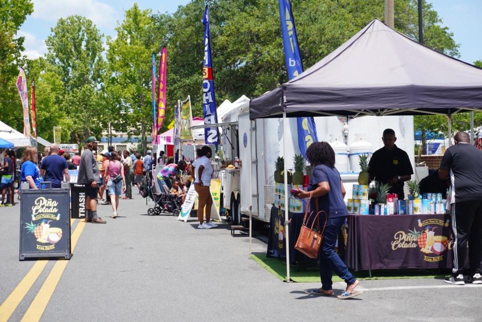 The 44th annual 5th Avenue Arts Festival on Saturday brought many people from different cultures together to celebrate the historic Black neighborhood in northwest Gainesville near downtown.