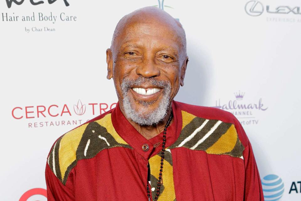 <p>Tiffany Rose/Getty</p> Louis Gossett Jr.  attends the HollyRod 20th Annual DesignCare in 2018