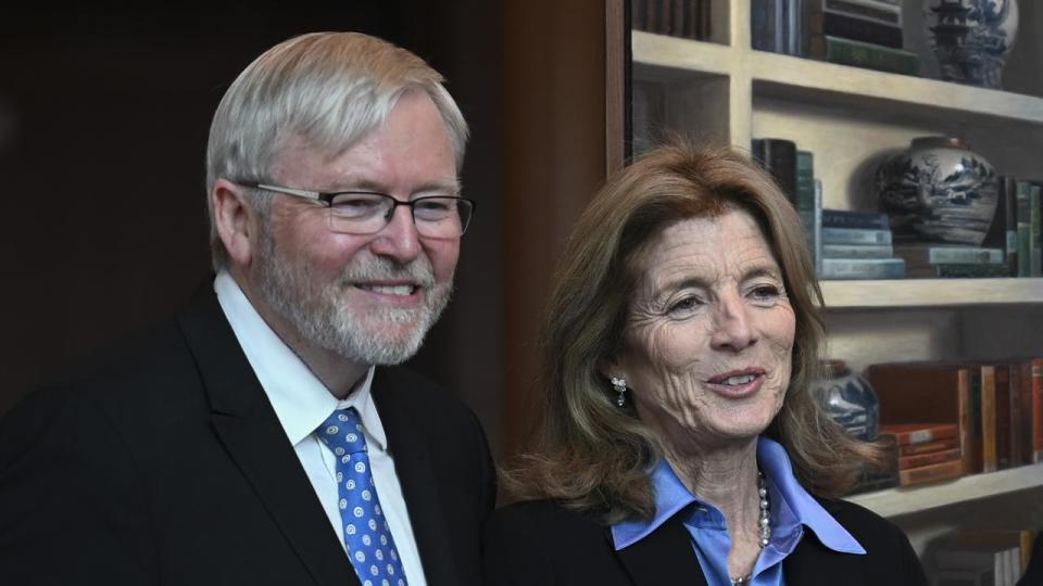 Unveiling of Kevin Rudd Portrait